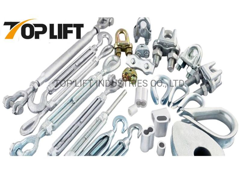 AISI 316 Stainless Steel Us Type Turnbuckle Hook and Eye