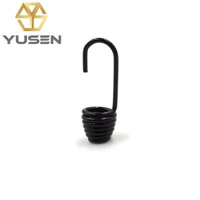 Black Spring Steel Spring Hook