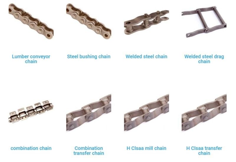 Stainless Steel Leaf Chains Long Pitch Flat Top Table Car Parking Drag Sharp for Mine Machinery Grain Machine Paver Supplyer Forging Stainless Steel Leaf Chains
