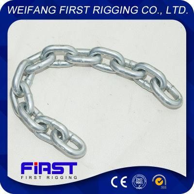 Zinc Plated Welded Long/Short Alloy Steel Metal Link Chain