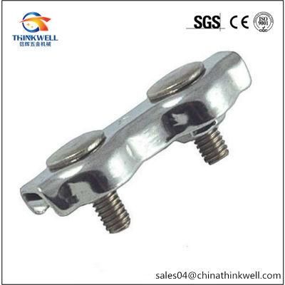 AISI 304/316 Stamping Stainless Steel Duplex Wire Rope Clip