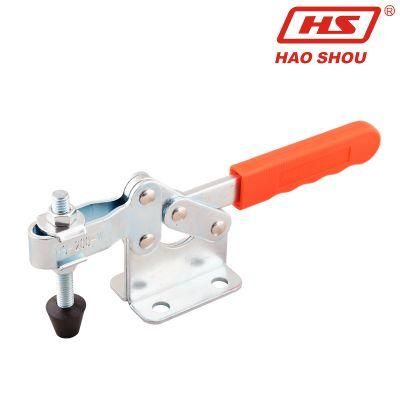 Haoshou HS-200-W China Clamp Factory Fast Steel Hold Welding Fixture Horizontal Hold Down Clamps