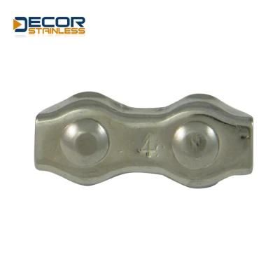Stainless Steel Duplex Wire Rope Clamp