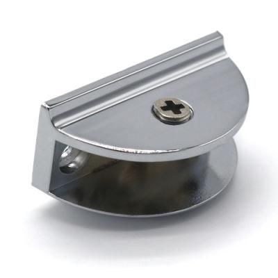 Wall Shelf Clip Zinc Alloy Glass Bracket Glass Shelf Clamp
