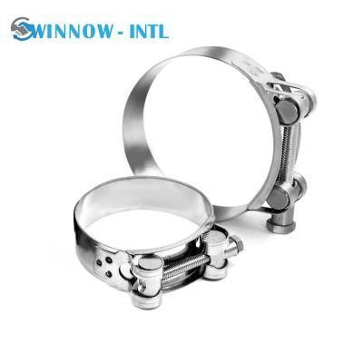 Heavy Duty Exhaust Muffler Zinc Flat Band Clamps