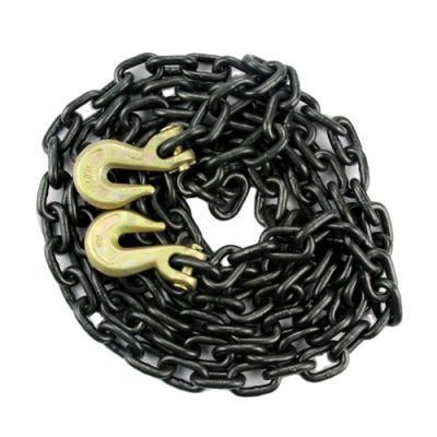 18mm Black Finished En818-2 Standard G80 Short Link Chain