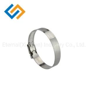 OEM Stainless Steel German Type Hose Clamp for Liquid Rubber Pipes