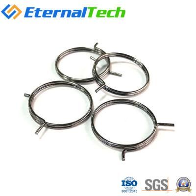 Factory Custom Galvanize Metal Fuel Hose Stainless Steel Single Wire Torsion Spring Hose Clip Hose Clamp for Car