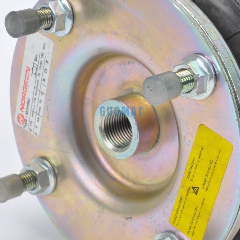 M31062 Norgren Air Spring Air Bellows 6X2 Industrial Air Spring with Stamping Flange and Plate for Machine Accessories