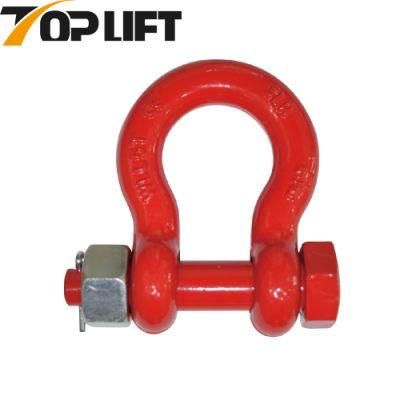 G80 Rigging Hardware Forged Super Alloy Steel Adjustable Bow Shackle