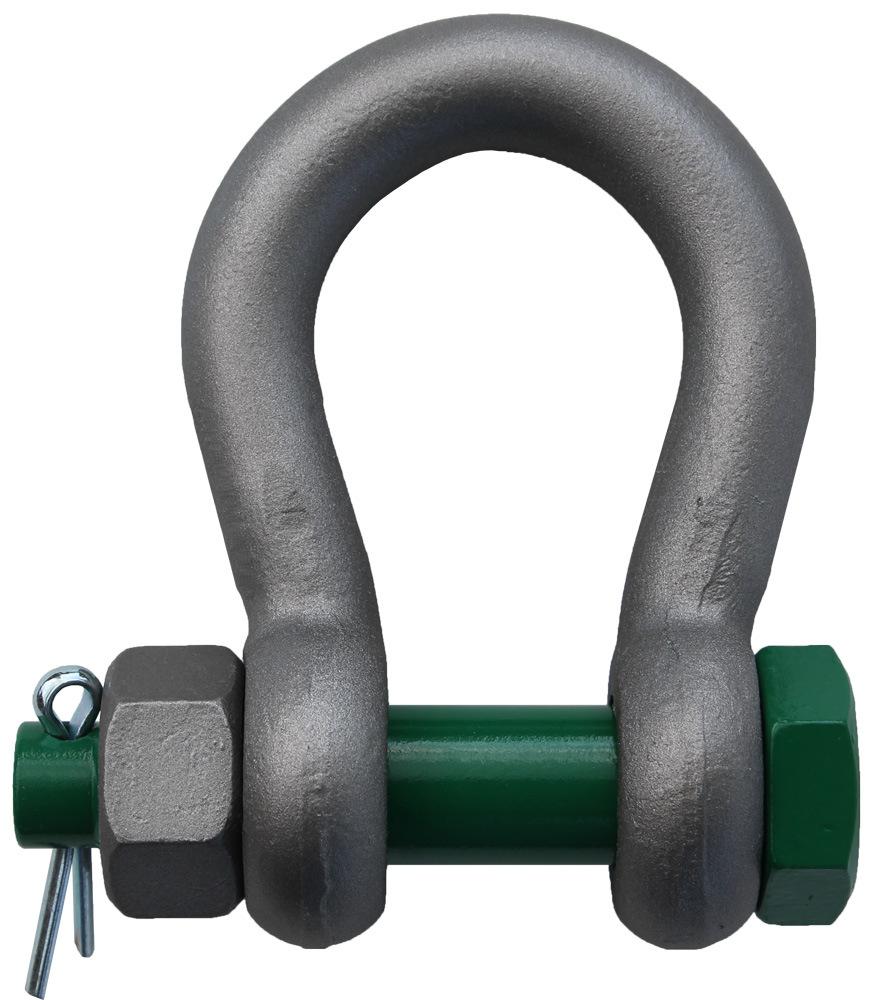Rigging Hardware on Promotion Stable Performance Bow Shackles for Chain Sling Overloading Work