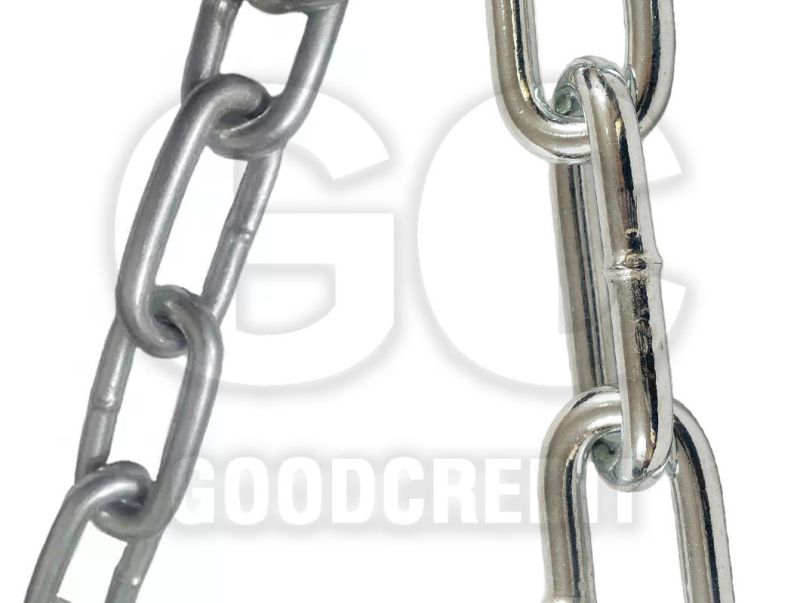 Factory Sale DIN763 DIN766 Welded Stainless Steel/Carton Steel Medium Link Chain