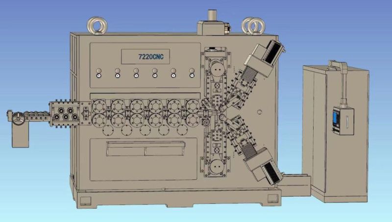 560 Spring Compression Machine CNC Spring Coiling Machine