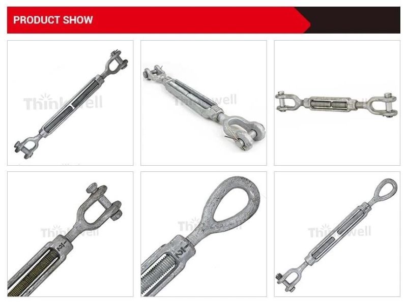 Us Type Forged Heavy Duty Large Sizes Turnbuckle
