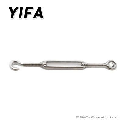 Hardware Accessories Stainless Steel European Type Turnbuckle with Eye&Hook