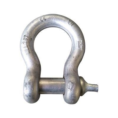 High Strength Us Type Galvanized Screw Pin Anchor Bow Shackle