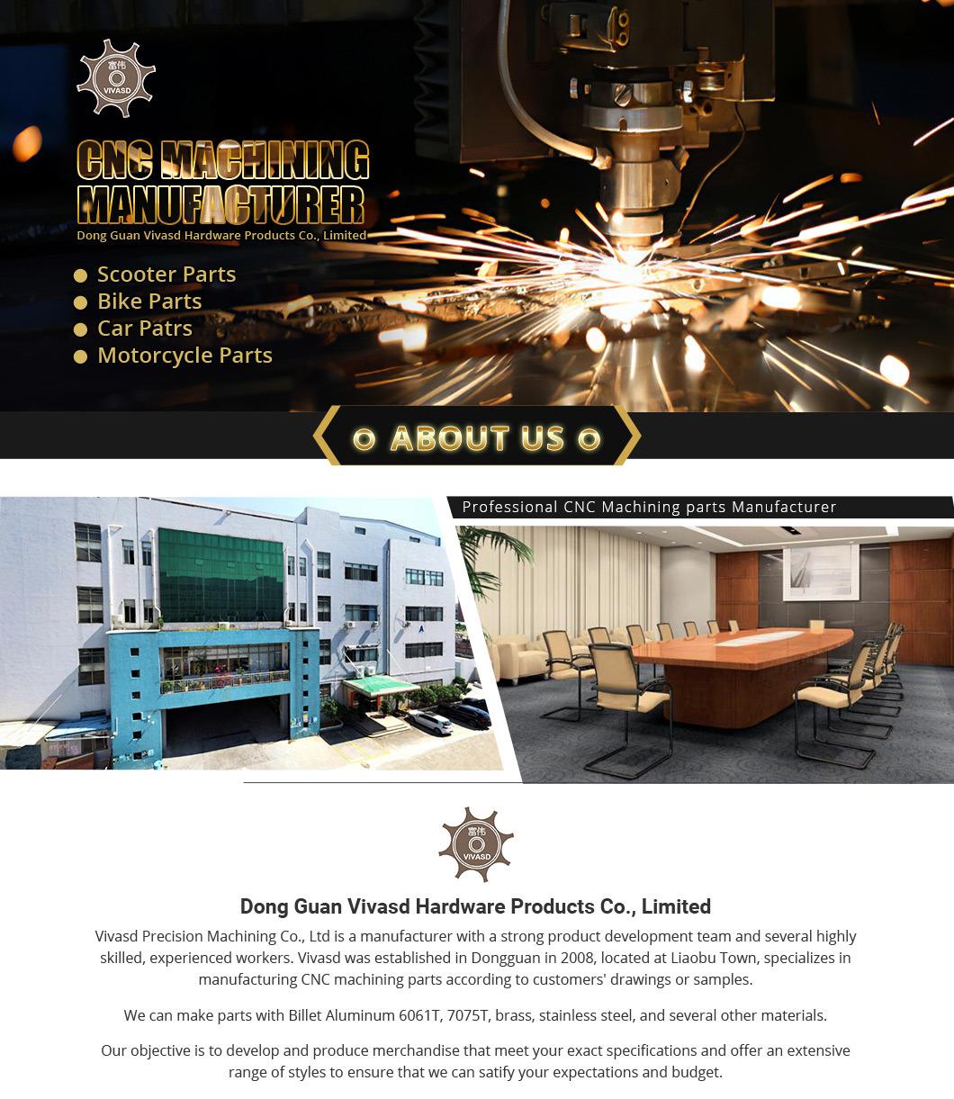 CNC Precision Machining Hardware Accessories Custom Made Aluminum Parts