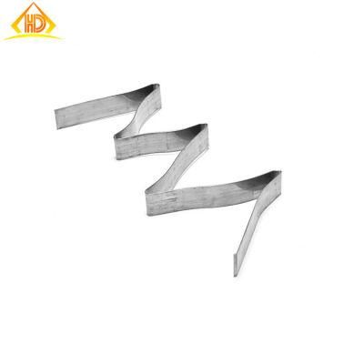 Stainless Steel Zigzag Flat Folding Leaf Spring Clips Parts Sheet Metal Spring