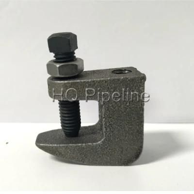M8 M10 M12 Black Casting Malleable Iron Beam Clamp Manufacturer