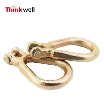 Us Type Galvanized Clevis Pear Shaped Ring