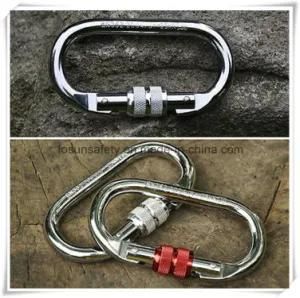 Square Shaped Thin Carabiner Chrome Plating