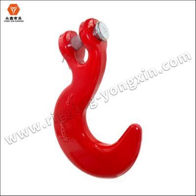 Crane Hook Manufacturing Heavy Duty Container Quick Release Lifting Hooks 5 Ton Lifting Swivel Hook