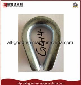 Electric Galvanized Us Type Wire Rope Thimble G414 6899A 6899b BS464