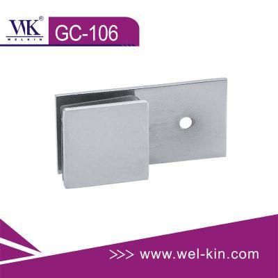 Stainless Steel Solid Brass Glass Clamp Door Hardware (GC-106)
