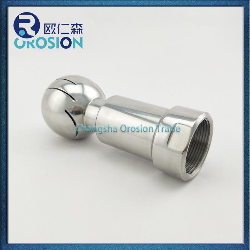 Sanitary Stainless Steel Rotary Tank Spray Cleaning Ball