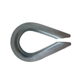 Heat Treated Steel Wire Rope Thimble