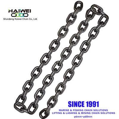 G80 Alloy Steel En818-2 Painted Black Lifting Chain
