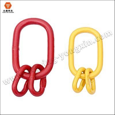 Color Coated European Type Drop Forged G80 Chain Master Link Assembly