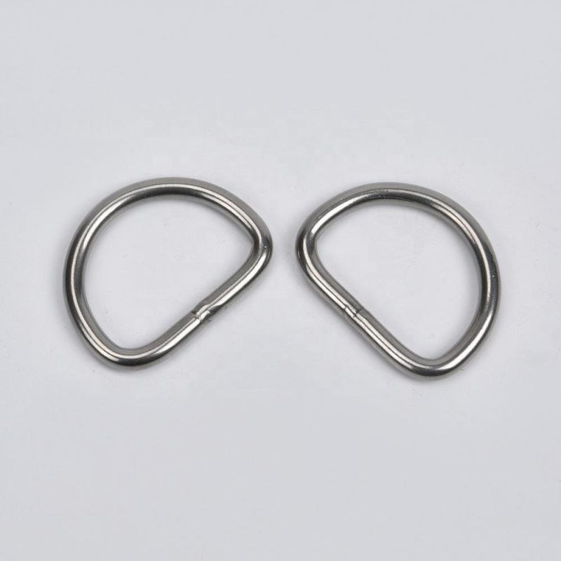 Kingslings 304 Stainless Steel D Ring Belt Ring