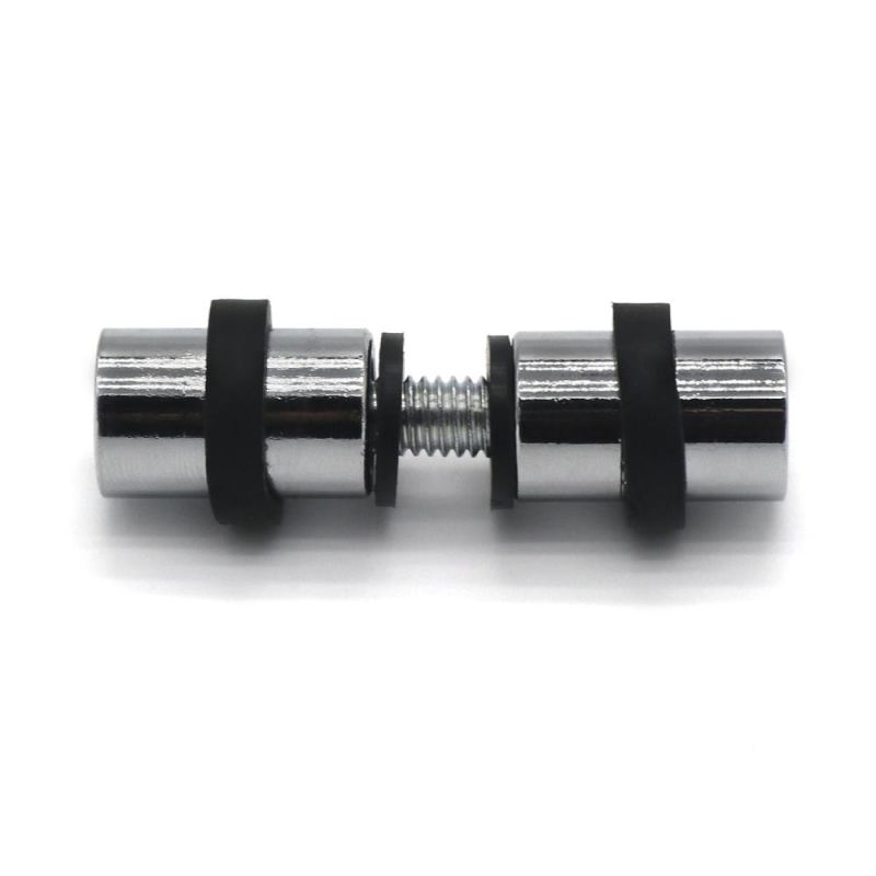 Double Head Glass Wall Iron Support Holder Pins