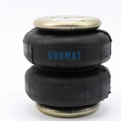 W01-358-6955 Fire Stone Air Spring Suspension Air Bags Double Convoluted with 3/8-16 Blind Nuts