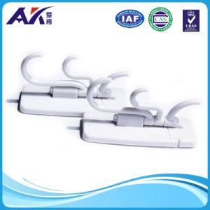 adhesive Plastic Wall Hook with Three Hanger