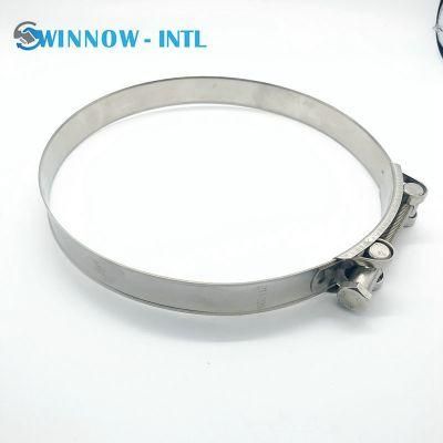High Strength Adjustable Hose Clip Heavy Duty Metal Pipe Clamp