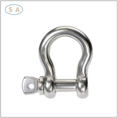 High Precision Stainless Steel 304/316 Shackle with Screw Pin