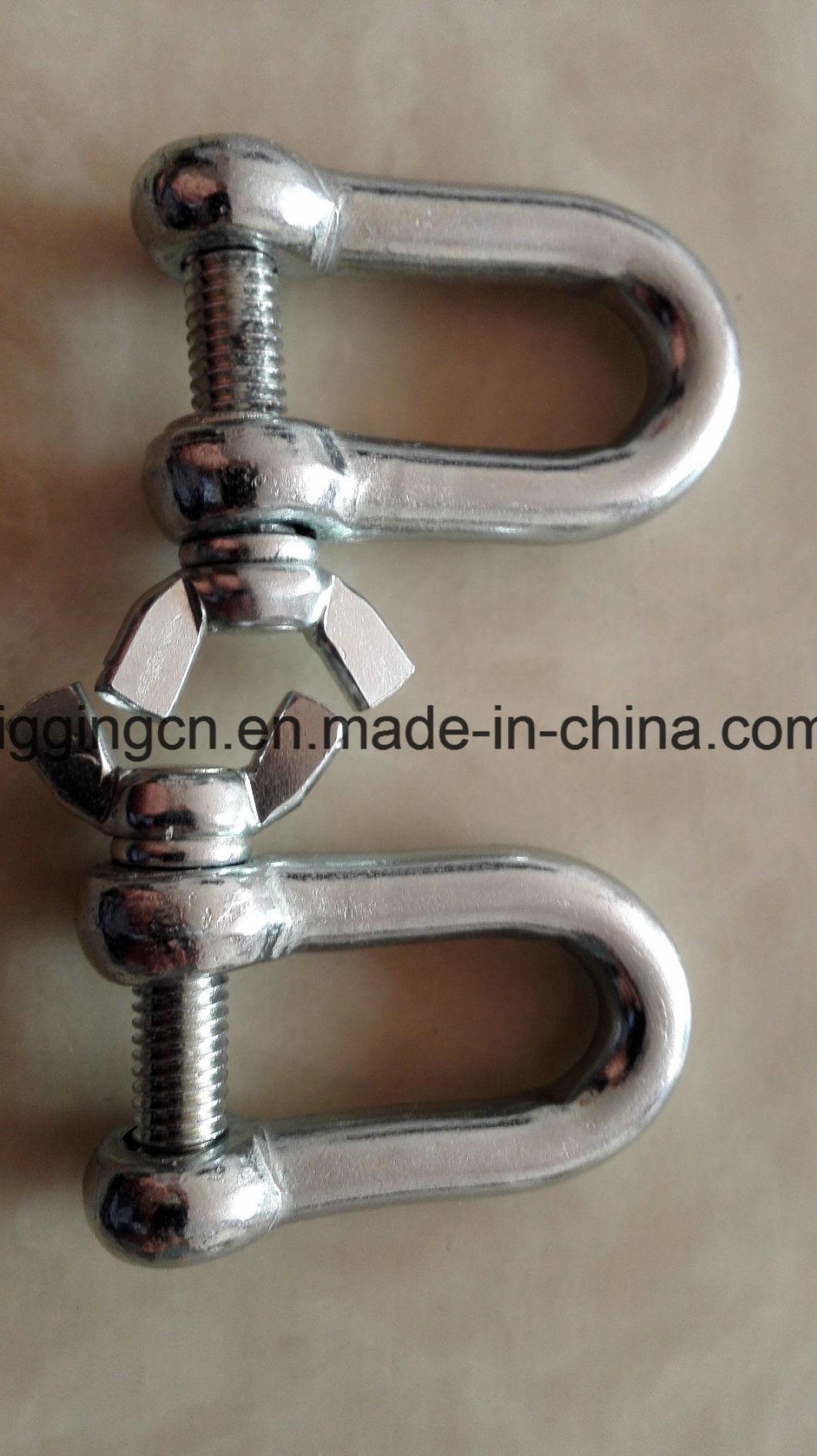 Customed Forged D Shackle with Special Pins and Unnormal Size