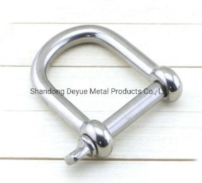 4mm China Manufacturer Custom Shackle Stainless Steel Shackle D Type Shackle