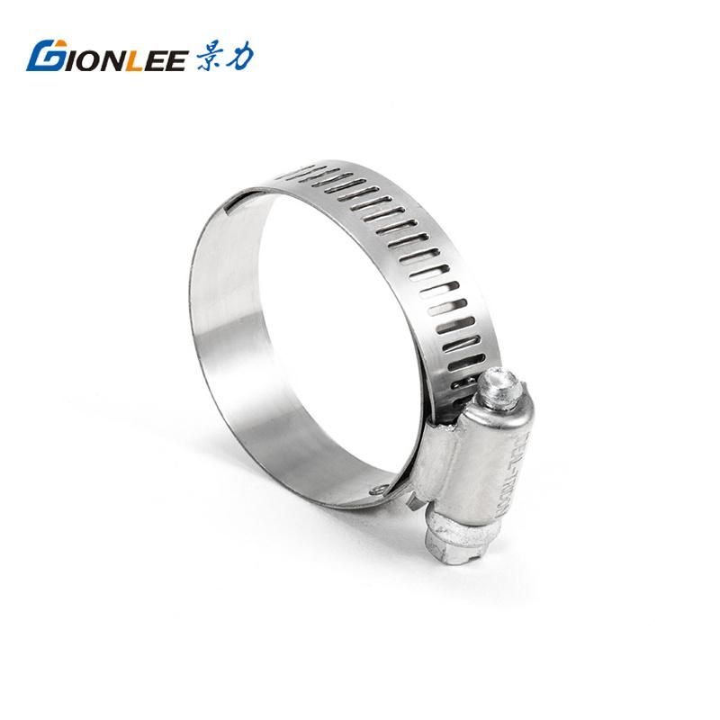 SS304 Muffler Custom Hose Clamp Stainless Exhaust Clamp