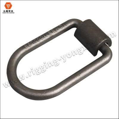 1/2&quot; Wll 11000lbs Strap Type a Forged D Link D Ring|Customized Forged Lashing D Ring