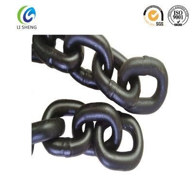 Black Painted DIN 818-2 Grade 80 Short Link Lifting Chain