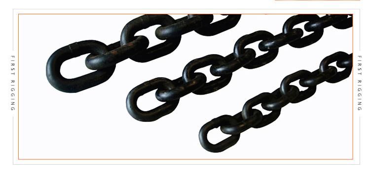 Wholesale Custom High Quality Black Painted High Test Chain for Mining