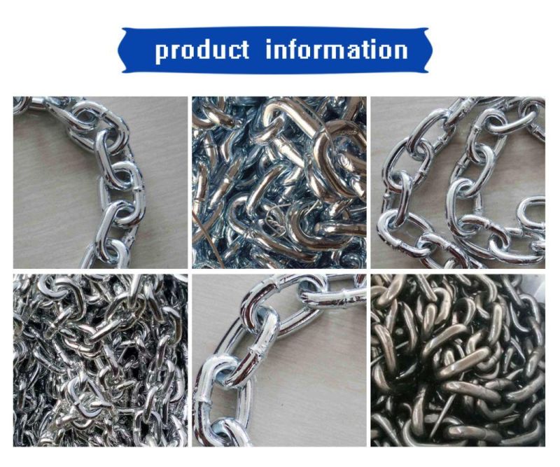 Hardware Galvanzied Welded Short Link Chain