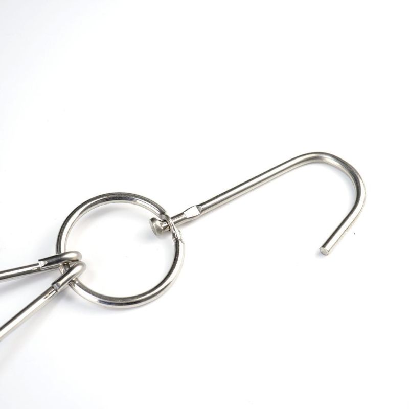 Customized Stainless Steel Spring Hook Stainless Steel Bacon Hook