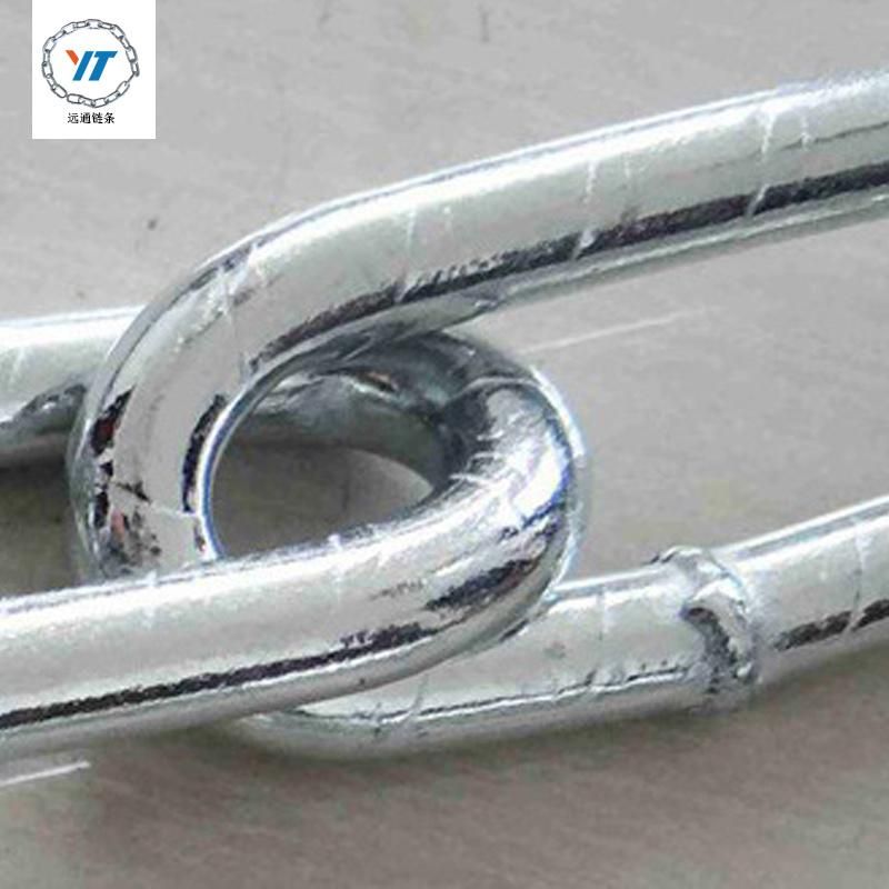 Galvanized Welded DIN5865c Long Steel Link Chain for Sale