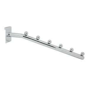 Metal Straight-Oblique Gridwall Display Hook