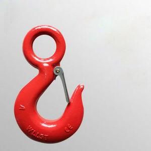American Style High-Strength Alloy Eye-Shape Lifting Hook with Latch