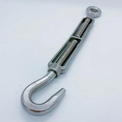 High Polished Stainless Steel Open Body Turnbuckles Chain Turnbuckles Shackles Hooks Clips Riggings